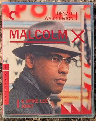Malcolm X (Blu-ray, 2022, 2-Disc Set Criterion Collection w Insert Booklet) - Image 1 of 3