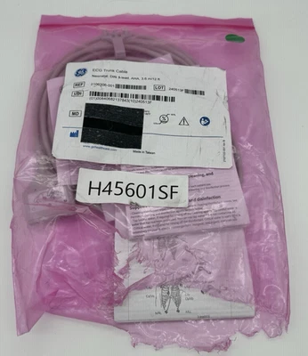 通用电气 ECG Trunk Cable Neonatal DIN 3-Lead - AHA - 3.6 米/12 英尺 2106306-001 — 第 1/3 张图片