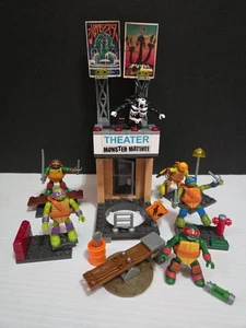 Minifiguras TMNT Mega Constructs Theater Rooftop Blastoff y Mega Blok 4 TMNT - Imagen 1 de 18