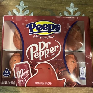2 Pack- Peeps Marshmallow Chicks• Dr. Pepper *Collectible Bb 11/25 - Picture 1 of 2