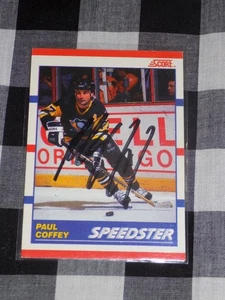 Paul Coffey Signed Score Hockey Card Detroit Redwings - Picture 1 of 1