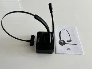 Yamay M98 Wireless Headset with Microphone 2AT6I-M98, NEEDS USB CABLE - Zdjęcie 1 z 8