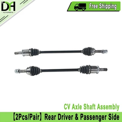 Pair Rear Left Right CV Axle Assembly For Jeep Patriot Limited 2.4L 2007-2015 - Image 1 of 4