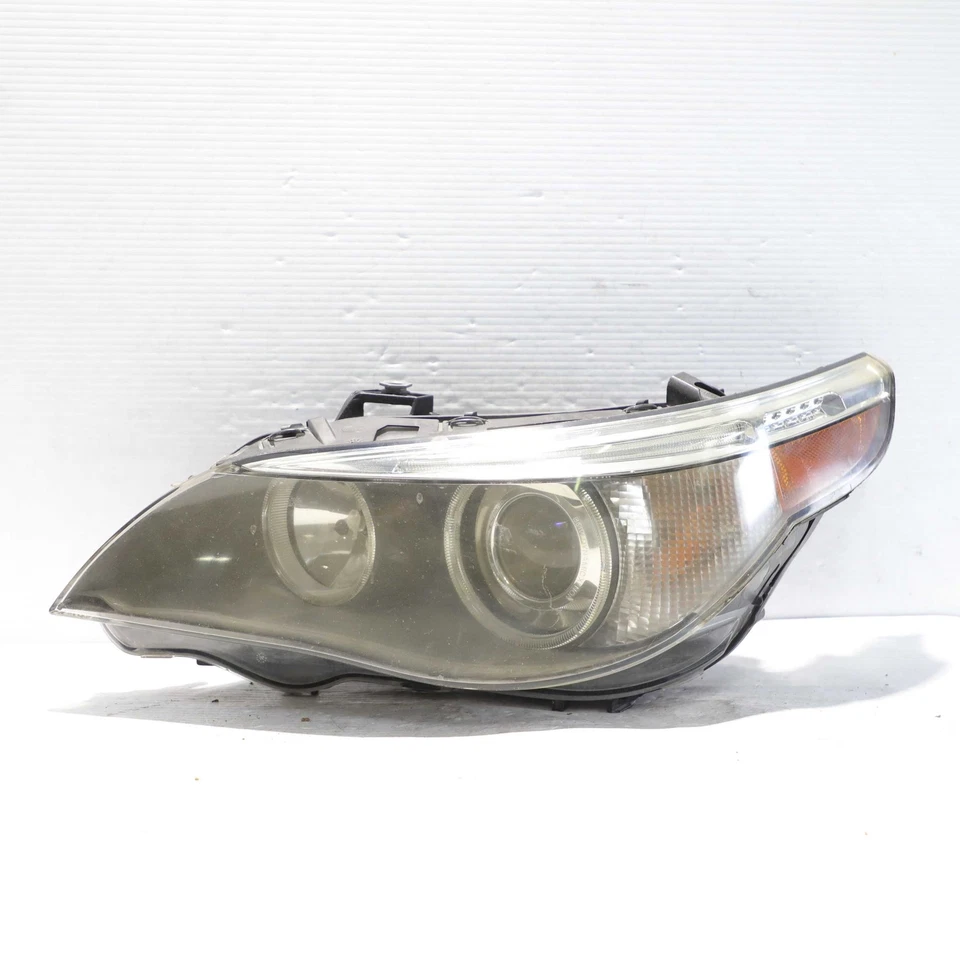 Conjunto de faros laterales izquierdos LED HID DRL 2004-2007 BMW 528i OEM Foto 1 de 4