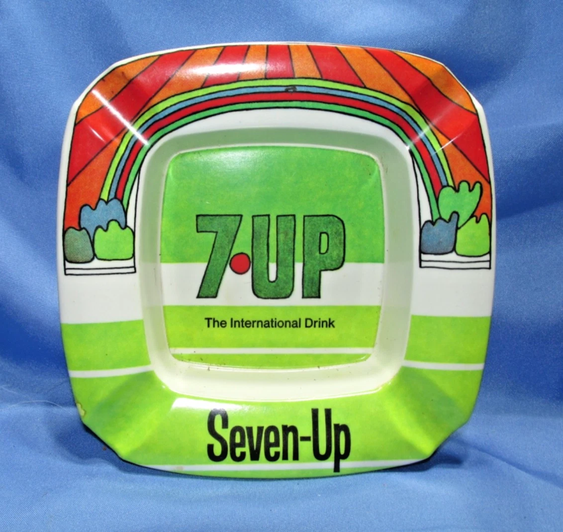 1960s セブンアップ　灰皿トレー　ステッカー　セット　ピーターマックス 2025年最新】ピーターマックス 7upの人気アイテム - メルカリ