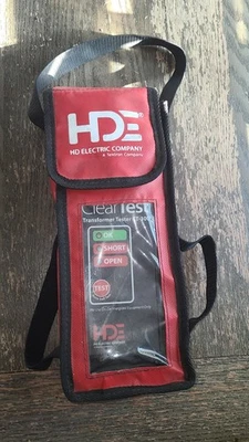 PROBADOR TRANSFORMADOR PRUEBA TRANSPARENTE GREENLEE HDE CT-300 Excelente Estado  Foto 1 de 4