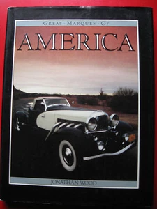 Jonathan Wood Great Marques of America (1986, Hardcover) - Picture 1 of 3