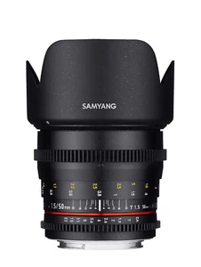 Samyang 50mm T1.5 f1.4 AS UMC Standard Cine Lens Sony FE SYDS50M-NEX - Picture 1 of 7