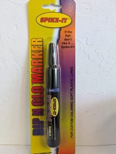 SPIKE-IT DIP-N-GLO GARLIC SCENTED MARKER BLUE - Picture 1 of 1