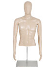 Male Mannequin Torso Dress Form Sewing Manikin 42-59 Inch Height Adjustable 