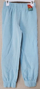 365 Kids Garanimals Girls' Fleece Jogger Solid Light Blue Pants Size 7 BRAND NEW - Picture 1 of 4