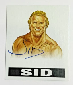 2012 Leaf Originals Wrestling SID Signed Autograph Card - Picture 1 of 8