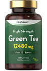Green Tea Capsules 12480mg | High Strength Extract | 120 Count | Vegan & | by