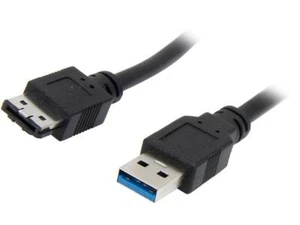 StarTech.com USB3S2ESATA3 Adapter Cable - 3ft eSATA Hard Drive to USB 3.0 - Picture 1 of 3