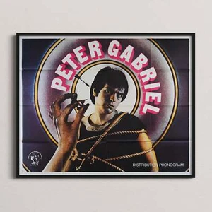Affiche Collector Originale - Peter Gabriel - Hippodrome de Paris - 1977 - Imagen 1 de 3