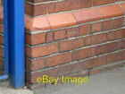 Photo 6x4 Bench mark on Victoria C.P. School Wrexham This bench mark is o c2014