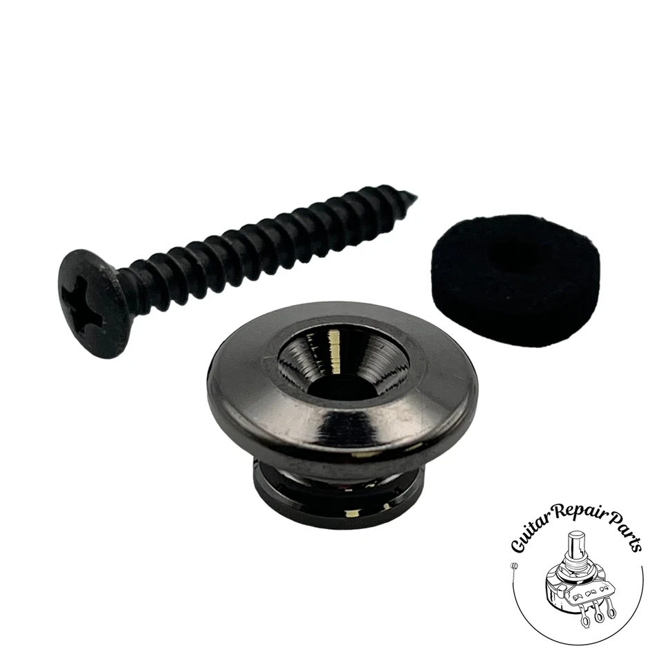 Кнопка и винт ремня Ibanez 4EP1JH2K (1 шт.) Prestige Series - Cosmo Black - Изображение 1 из 1