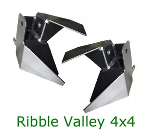 Discovery 2 TD5 Pair of Rear Upper Shock Absorber Mounts Brackets UK MADE - Picture 1 of 1