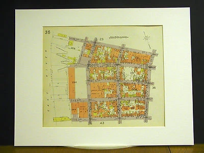 Mapa de Brooklyn 1929 mate N 1ª S 1ª-3ª S 1ª-3ª KENT WYTHE BERRY GRAND RIVER Foto 1 de 4