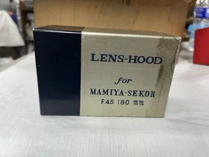 Mamiya-Sekor Lens Hood for the 180mm f4.5 Lens - Picture 1 of 4