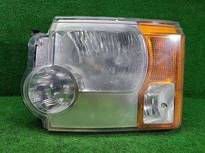 LAND ROVER DISCOVERY LEFT HEADLAMP HALOGEN , 3, L319, 03/05-09/09 LIGHTLY FADED  - image 1 of 4