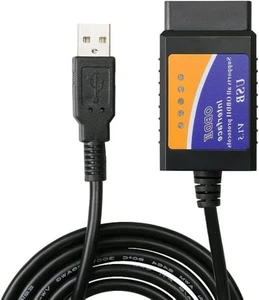 OBD2 USB Adapter ELM327 V1.5 Car Diagnostic Device Automotive OBD2 USB Scanne... - Imagen 1 de 7