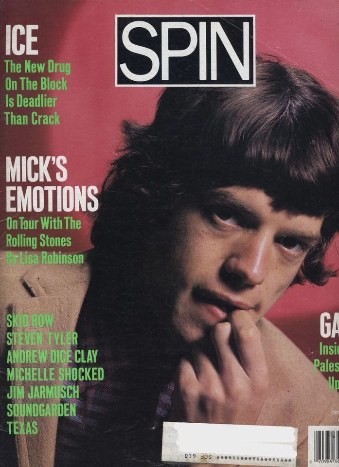 SPIN Magazine; 5:9 Dec '89; Mick Jagger, Michelle Shocked, Soundgarden - Image 1 of 1