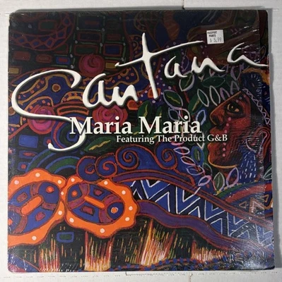 Carlos Santana - Maria, Maria (2000 - Arista Records) 12" SINGLE - Image 1 of 4