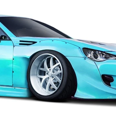 For Scion FR-S 13-16 Fender Flares GT500 V3 Style Wide Body Fiberglass Front Foto 1 de 4