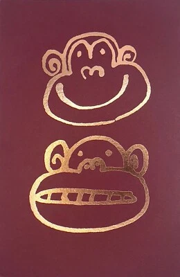 Funny GET WELL Card FOR ADULT, “Monkeys Rhyme” by American Greetings +Envelope - Image 1 of 4