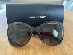 B3088 VERPACKTE BURBERRY SONNENBRILLE 🕶️ SCHILDPATT CATSEYE - Bild 1 von 17