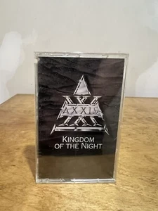 Axxis - Kingdom Of The Night US orig' SEALED cassette hard rock 1989 Promo - Picture 1 of 6