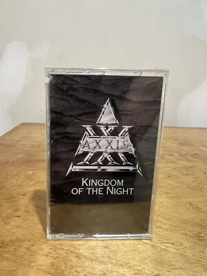 Axxis - Kingdom Of The Night US orig' SEALED cassette hard rock 1989 Promo - Image 1 of 4