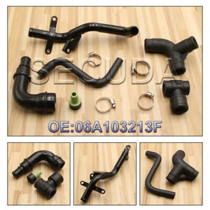 06A103213F Engine Crankcase Breather Hose Kit For Audi A4 A6 Skoda Superb 1.8T - Picture 1 of 9