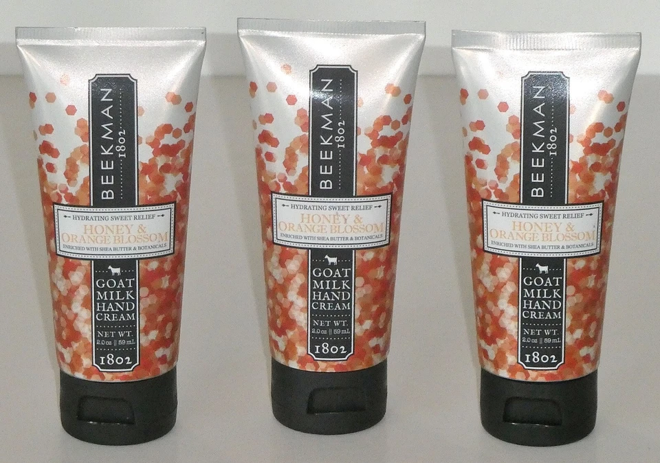 Beekman 1802 Honey & Orange Blossom Goat Milk Hand Cream 2.0 Oz