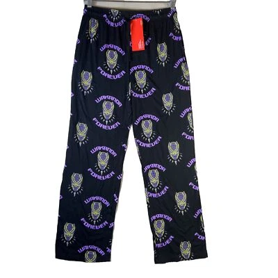 Pantalones de pijama gris pequeño Marvel Black Panther para hombre con gráficos Foto 1 de 4