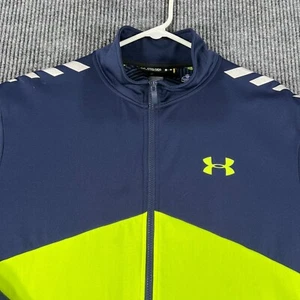 Seattle Seahawks Jacket Under Armour Mens 2XL Full Zip Mock Neck NFL Combine - Picture 1 of 11