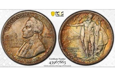 1928 Hawaiian Commemorative Silver Half Dollar PCGS MS66 🔥Only 35 Higher! - Image 1 of 4