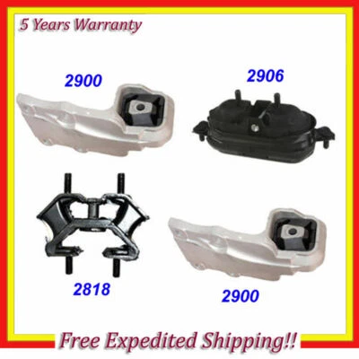 97-05 For Chevrolet Venture 3.4L 2WD Engine Motor & Trans. Mount Set 4PCS M941 - Image 1 of 4