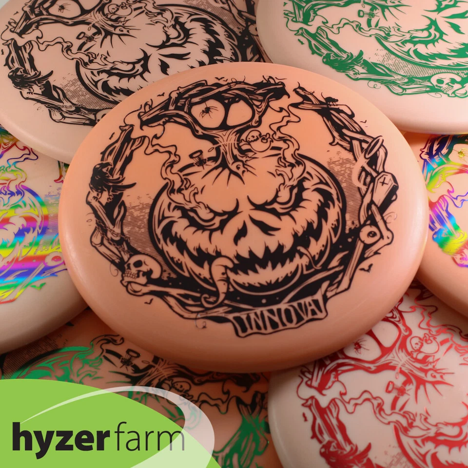 Innova DX COLOR GLOW 2022 HALLOWEEN PUMPKIN AVIAR P&A *pick color/wt* Hyzer Farm - Image 1 of 1