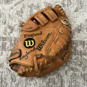 Rare Wilson A2330 Pro Staff Gold Series Catchers Mitt Select Premium Steerhide - Picture 1 of 8