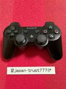 PS3 Sony offizieller KABELLOSER Controller CECHZC1J schwarz Playstation JAPAN EXPRESS - Bild 1 von 4
