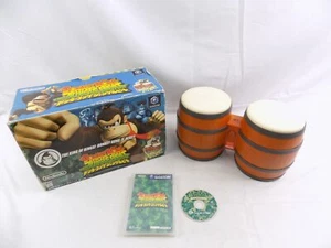 Boxed Nintendo Gamecube Donkey Kong Jungle Beat with Bongos NTSC-J JPN - Picture 1 of 5