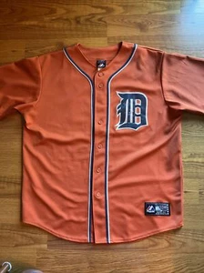 MAJESTIC MIGUEL CABRERA #24 DETROIT TIGERS STITCHED JERSEY GENUINE SIZE XL - Picture 1 of 11