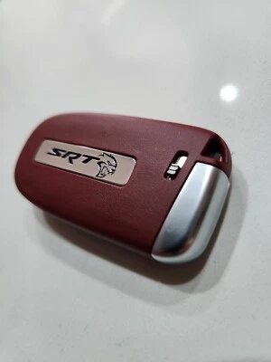 SRT HELLCAT Red KEY FOB Shell Dodge Charger Challenger Jeep Chrysler 300 - Image 1 of 2