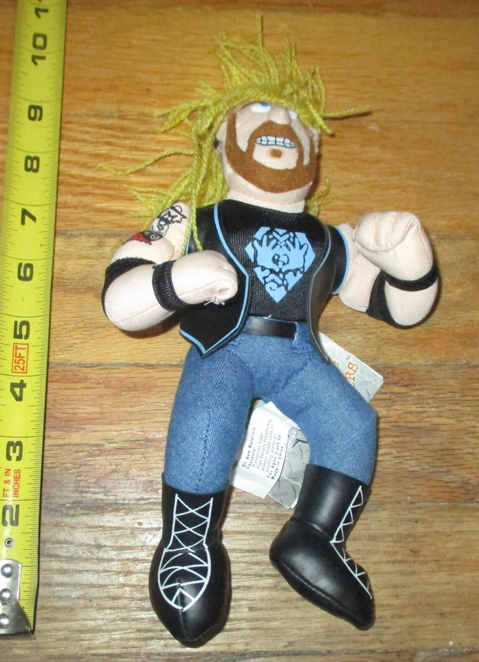 1998 WCW NWO DDP Diamond Dallas Page Wrestling Beanbag Brawler WWF WWE NOVO COM ETIQUETAS - Imagem 1 de 3