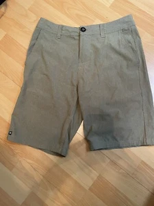Micros Boys Beach Combo Shorts Size 16 Khaki Brown Quick Dry Lightweight Ocean - Picture 1 of 5