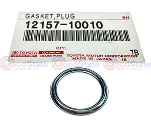 Genuine Ractis NCP125 NCP105 Raum NCZ25 Runx ZZE124 NZE124 Transfer Plug Gasket - Picture 1 of 20