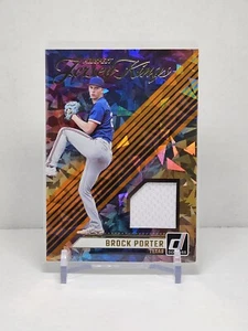 2024 Donruss Brock Porter Jersey Kings Blue Ice Memorabilia - Texas Rangers - Picture 1 of 2