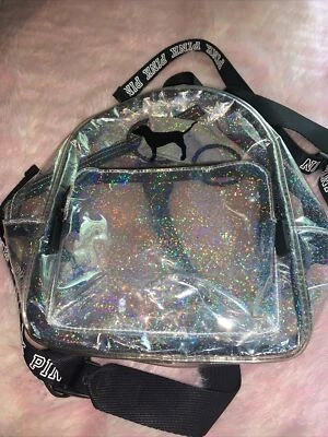 Linda mini mochila a prueba de agua rosa Victoria Secret Foto 1 de 4